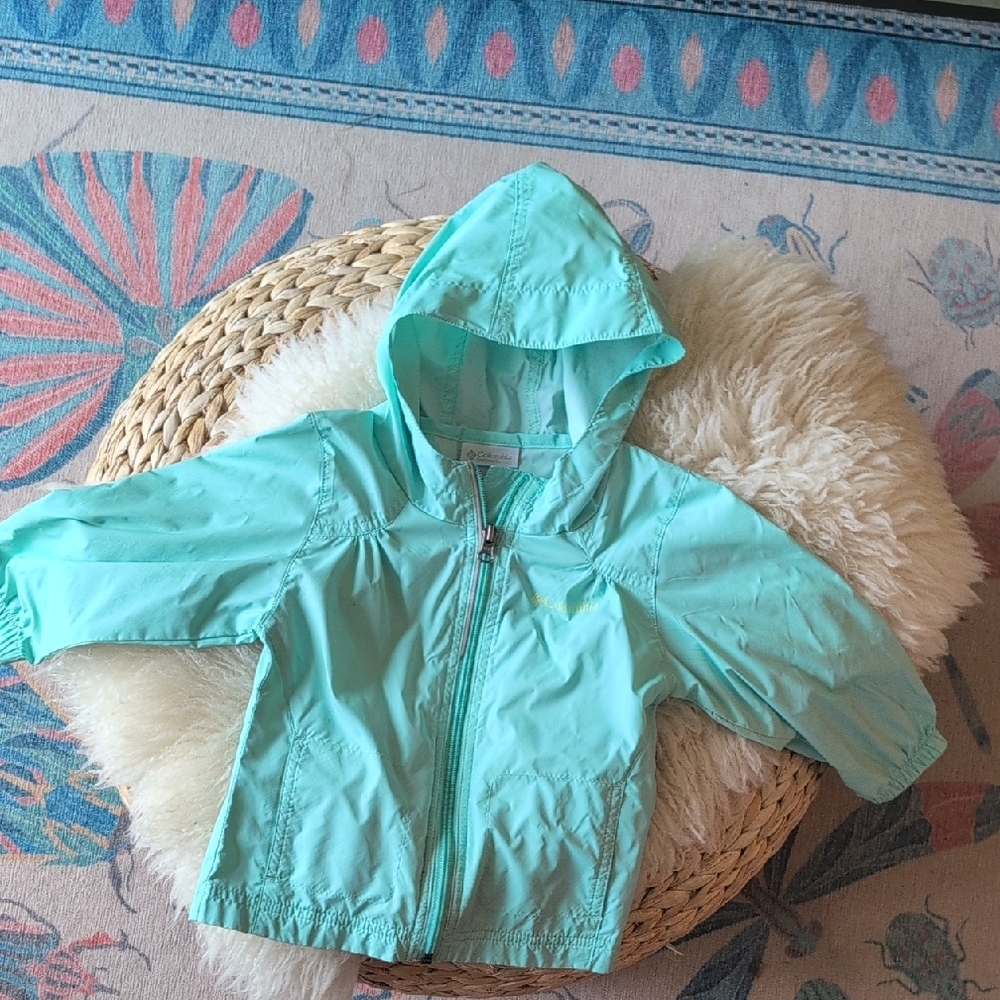 Columbia Kids Aqua Hooded Raincoat
